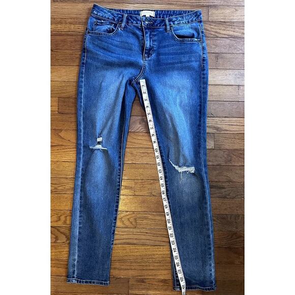Harper Mid Rise Girlfriend jeans Size 27 Distressed denim - Picture 5 of 8